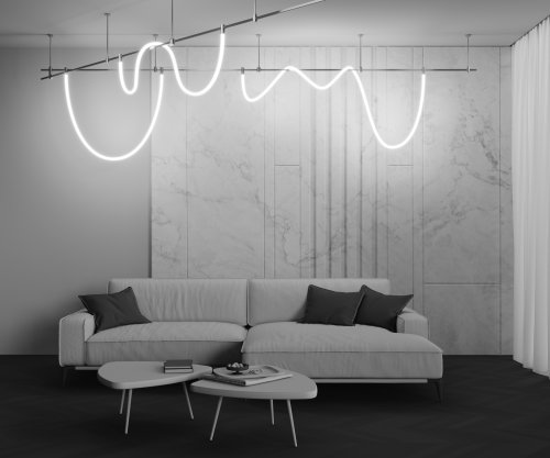 Трековый светильник LED Magnetic trаck system Flarity TR154-1-27W3K-PT Maytoni белый для шинопроводов серии Magnetic trаck system Flarity платина фото 3 Трековый светильник LED Magnetic trаck system Flarity TR154-1-27W3K-PT Maytoni белый для шинопроводов серии Magnetic trаck system Flarity платина фото 3