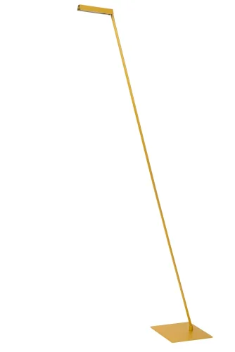Торшер LED Lavale 44701/03/44 Lucide для чтения жёлтый на 1 лампу, основание жёлтое в стиле современный минимализм фото 2
