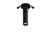 Светильник точечный LED Focus T C141RS-L125-6W4K-B Maytoni чёрный на 1 лампу, основание чёрное в стиле современный хай-тек трубочки