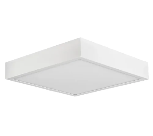Светильник потолочный LED Saona Superficie 6635 Mantra белый 1 лампа, основание белое в стиле современный квадраты фото 2