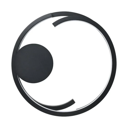 Светильник потолочный LED Mezzomonte 901821 Eglo чёрный на 1 лампу, основание чёрное в стиле современный хай-тек фото 5 Светильник потолочный LED Mezzomonte 901821 Eglo чёрный на 1 лампу, основание чёрное в стиле современный хай-тек фото 5