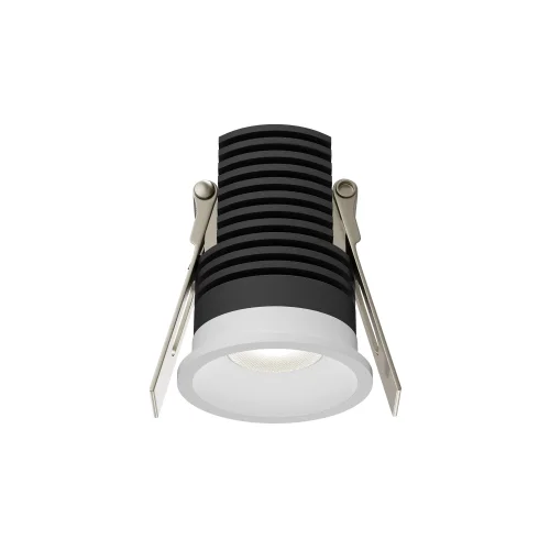 Светильник точечный LED Mini DL059-7W4K-W Maytoni белый на 1 лампу, основание белое в стиле хай-тек современный круглый