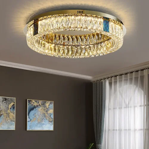 Люстра потолочная GERTRUDA D65 207828-23 ImperiumLoft прозрачная на 1 лампу, основание латунь в стиле современный фото 22