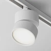 Трековый светильник LED Onda TR007-1-12W3K-W-1 Maytoni белый для шинопроводов серии Onda белый