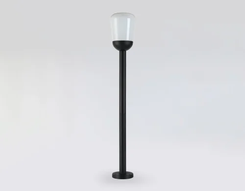 Парковый светильник ST2095 Ambrella light уличный IP54 чёрный 1 лампа, плафон белый в стиле хай-тек современный E27 фото 5
