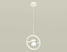 Светильник подвесной XB9111101 Ambrella light белый 1 лампа, основание белое в стиле современный хай-тек 