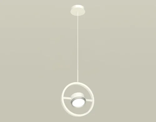 Светильник подвесной XB9111101 Ambrella light белый 1 лампа, основание белое в стиле современный хай-тек 