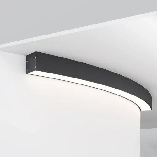Радиусный профиль ALM-3535R-B-D-45°-1.5M Maytoni цвет LED K, световой поток Lm фото 6