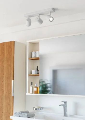 Спот с 3 лампами Consuma 901963 Eglo белый GU10 в стиле современный фото 2 Спот с 3 лампами Consuma 901963 Eglo белый GU10 в стиле современный фото 2