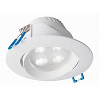 Светильник точечный LED Eol 8988-NW Nowodvorski белый 1 лампа, основание белое в стиле современный 