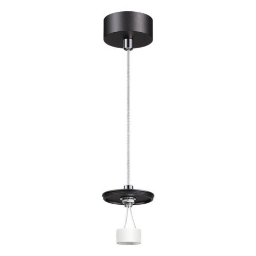 Светильник накладной без плафона Unite 370691 Novotech  1 лампа, основание чёрное в стиле хай-тек современный светильник–конструктор