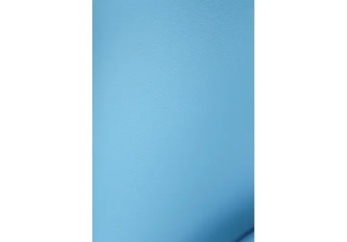 Компьютерное кресло Kolin blue 15078 Woodville, голубой/экокожа, ножки/металл/хром, размеры - *880***490*560 фото 7