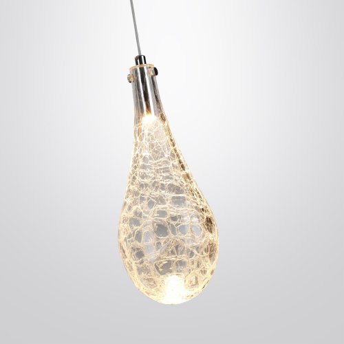 Светильник подвесной LED Braid 7148/5L Odeon Light прозрачный на 1 лампу, основание хром в стиле современный классический выдувное фото 5 Светильник подвесной LED Braid 7148/5L Odeon Light прозрачный на 1 лампу, основание хром в стиле современный классический выдувное фото 5