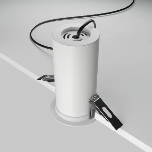 Светильник точечный LED Focus Led DL125-L12-3K-W Maytoni белый на 1 лампу, основание белое в стиле современный хай-тек круглый фото 8