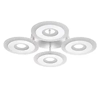 Светильник потолочный LED Vandy 8016/70CL Lumion белый на 1 лампу, основание белое в стиле минимализм 