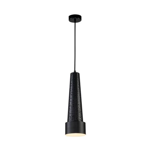 Светильник подвесной Magma 2715-1P Favourite чёрный 1 лампа, основание чёрное в стиле современный трубочки