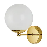 Бра Undine 2811-1W Favourite белый 1 лампа, основание золотое в стиле классический 