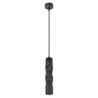 Светильник подвесной LED A5400SP-1BK Arte Lamp чёрный 1 лампа, основание чёрное в стиле современный трубочки