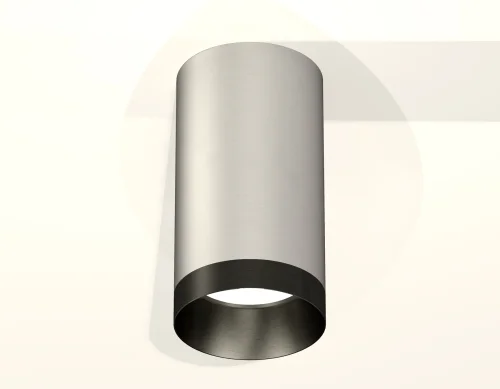Светильник накладной Techno spot XS6324011 Ambrella light серебряный 1 лампа, основание серебряное в стиле современный круглый фото 2