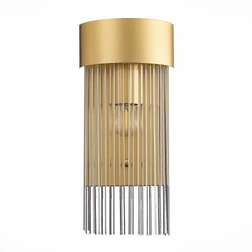 Бра Contatto SL1225.201.01 ST-Luce прозрачный на 1 лампа, основание золотое в стиле современный  фото 2