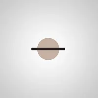 Настенный светильник LIBERTY WALL D50 Champagne 209055-23 ImperiumLoft бежевый на 1 лампу, основание чёрное в стиле современный 