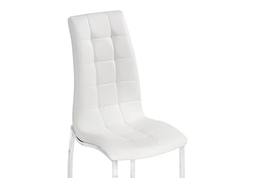 Обеденная группа Саито 80 white / chrome 599455 Woodville на 1 , основание в стиле современный скандинавский фото 12