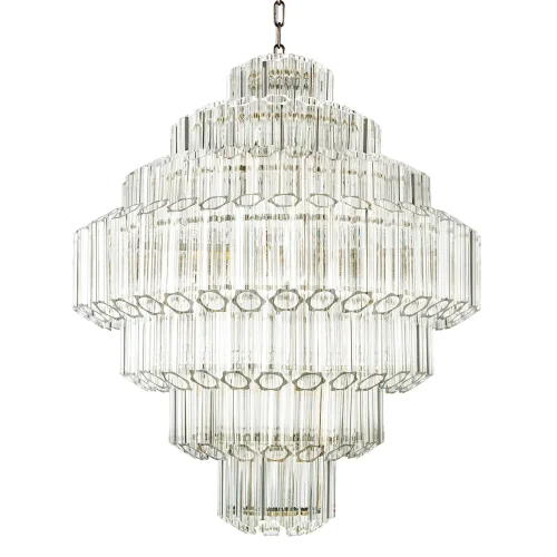 Люстра подвесная Селебрейшн / Celebration 10579/800 Clear LOFT IT прозрачная на 27 ламп, основание бронзовое в стиле современный фото 5