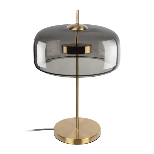 Настольная лампа LED Dauphin 10041T/B LOFT IT чёрная серая 1 лампа, основание бронзовое металл в стиле современный  фото 5