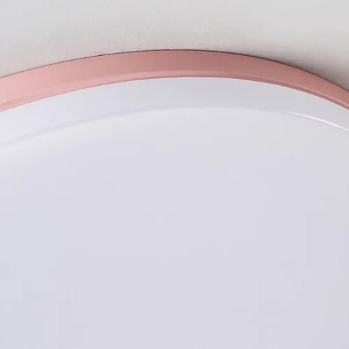 Светильник потолочный DISC HALF D48 Pink 193131-26 ImperiumLoft белый 1 лампа, основание розовое в стиле современный  фото 12