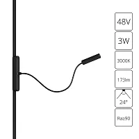 Трековый светильник LED Rapid A1162PL-1BK Arte Lamp чёрный для шинопроводов серии Rapid чёрный