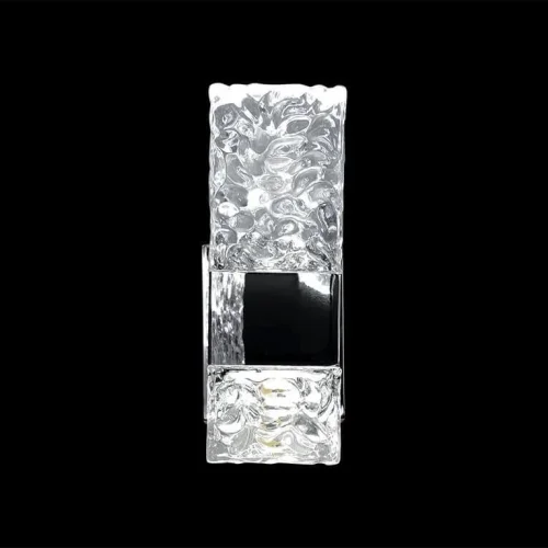 Бра LED 15381/A chrome Newport прозрачный на 1 лампу, основание хром в стиле современный 