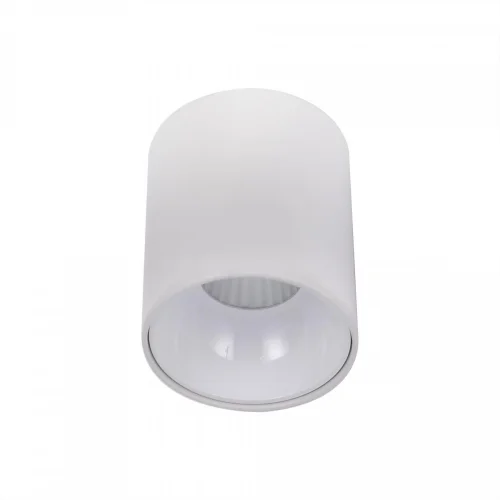 Светильник накладной LED Старк CL7440100 Citilux белый 1 лампа, основание белое в стиле хай-тек современный круглый