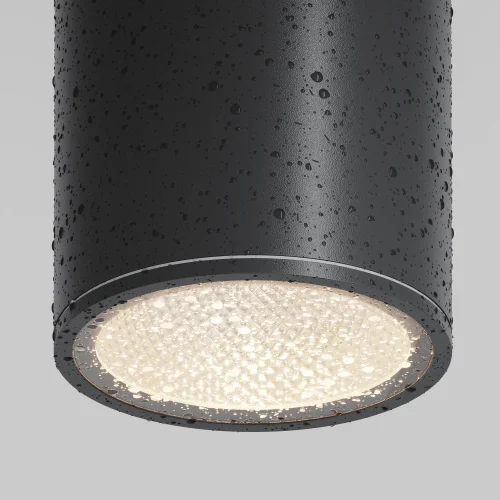Светильник накладной LED Bar O306CL-L12GF Maytoni чёрный на 1 лампу, основание чёрное в стиле современный круглый фото 15