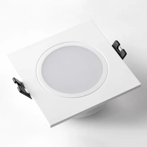 Светильник точечный Piano 012816 Lightstar белый на 1 лампу, основание белое в стиле современный квадратный фото 3