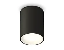 Светильник накладной Techno spot XS6313020 Ambrella light чёрный 1 лампа, основание чёрное в стиле современный круглый