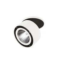 Светильник точечный LED Forte Inca 214806 Lightstar белый 1 лампа, основание белое в стиле модерн 