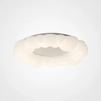 Светильник потолочный ODDLY CH D49 223908-23 ImperiumLoft белый на 1 лампу, основание белое в стиле скандинавский минимализм современный 