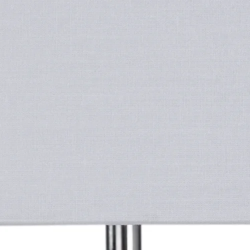 Настольная лампа Clint A4022LT-1CC Arte Lamp белая 1 лампа, основание прозрачное хром хрусталь металл в стиле современный  фото 3