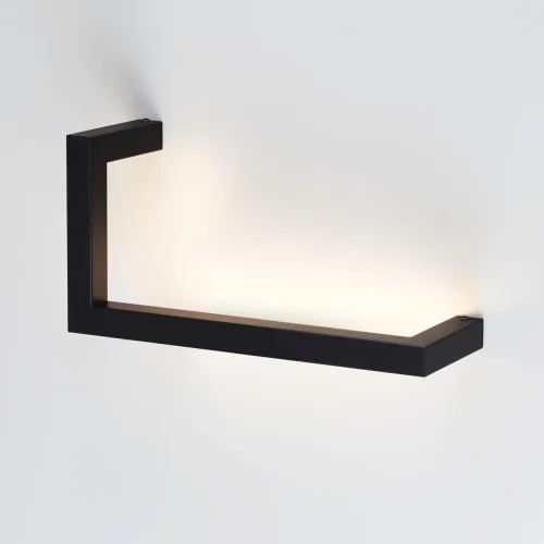 Бра Grafic 7153/10WL Odeon Light чёрный на 1 лампу, основание чёрное в стиле хай-тек отражённый свет фото 4 Бра Grafic 7153/10WL Odeon Light чёрный на 1 лампу, основание чёрное в стиле хай-тек отражённый свет фото 4