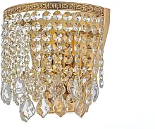 Бра Stella E 2.10.502 G Arti Lampadari прозрачный 1 лампа, основание золотое в стиле классический 