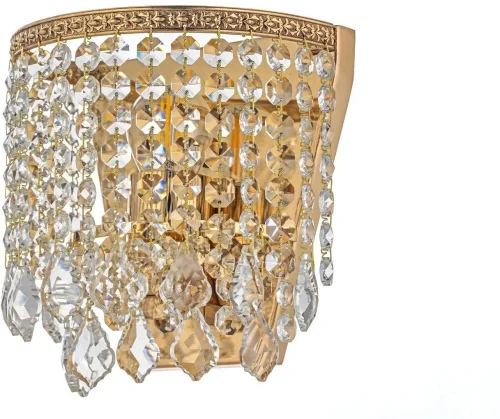 Бра Stella E 2.10.502 G Arti Lampadari прозрачный на 1 лампа, основание золотое в стиле классический 