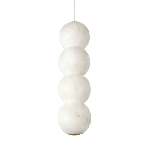 Светильник подвесной ЛЕД Бидз / Beads 10530/4P LOFT IT бежевый на 1 лампу, основание бронзовое в стиле современный фото 5 Светильник подвесной ЛЕД Бидз / Beads 10530/4P LOFT IT бежевый на 1 лампу, основание бронзовое в стиле современный фото 5
