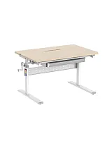 Парта растущая E601, клен УТ000036840 Stool Group столешница кремовая капучино бежевая из дсп