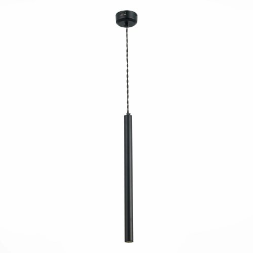 Светильник подвесной LED St153 ST153.443.03 ST-Luce чёрный 1 лампа, основание чёрное в стиле хай-тек трубочки
