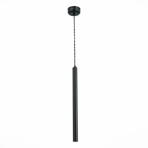 Светильник подвесной LED St153 ST153.443.03 ST-Luce чёрный на 1 лампу, основание чёрное в стиле хай-тек трубочки
