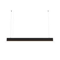 Светильник подвесной LED Basis P070PL-2.7-3-4K-B Maytoni чёрный на 1 лампу, основание серое в стиле современный хай-тек 
