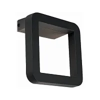 Настенный светильник LED Thika Led 9121-NW Nowodvorski уличный IP54 чёрный 1 лампа, плафон чёрный в стиле современный LED