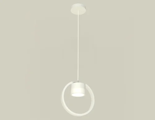 Светильник подвесной XB9101154 Ambrella light белый 1 лампа, основание белое в стиле современный хай-тек 