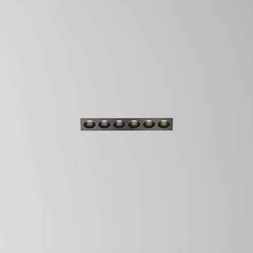 Светильник точечный LED Points 3000-6000К 12Вт 36° DL065-12W3-6K-TRS-B Maytoni чёрный на 1 лампу, основание чёрное в стиле хай-тек современный прямоугольный