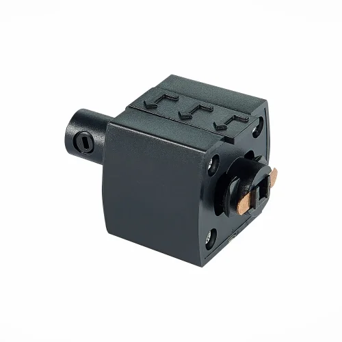 Коннектор питания (адаптер) с зажимом для провода  St002 ST002.469.00 ST-Luce чёрный в стиле  для светильников серии St002 однофазный фото 2